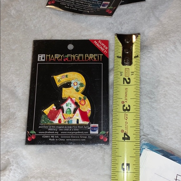 Mary Engelbreit Enseco Super Magnet #3 (Three) - Picture 2 of 2